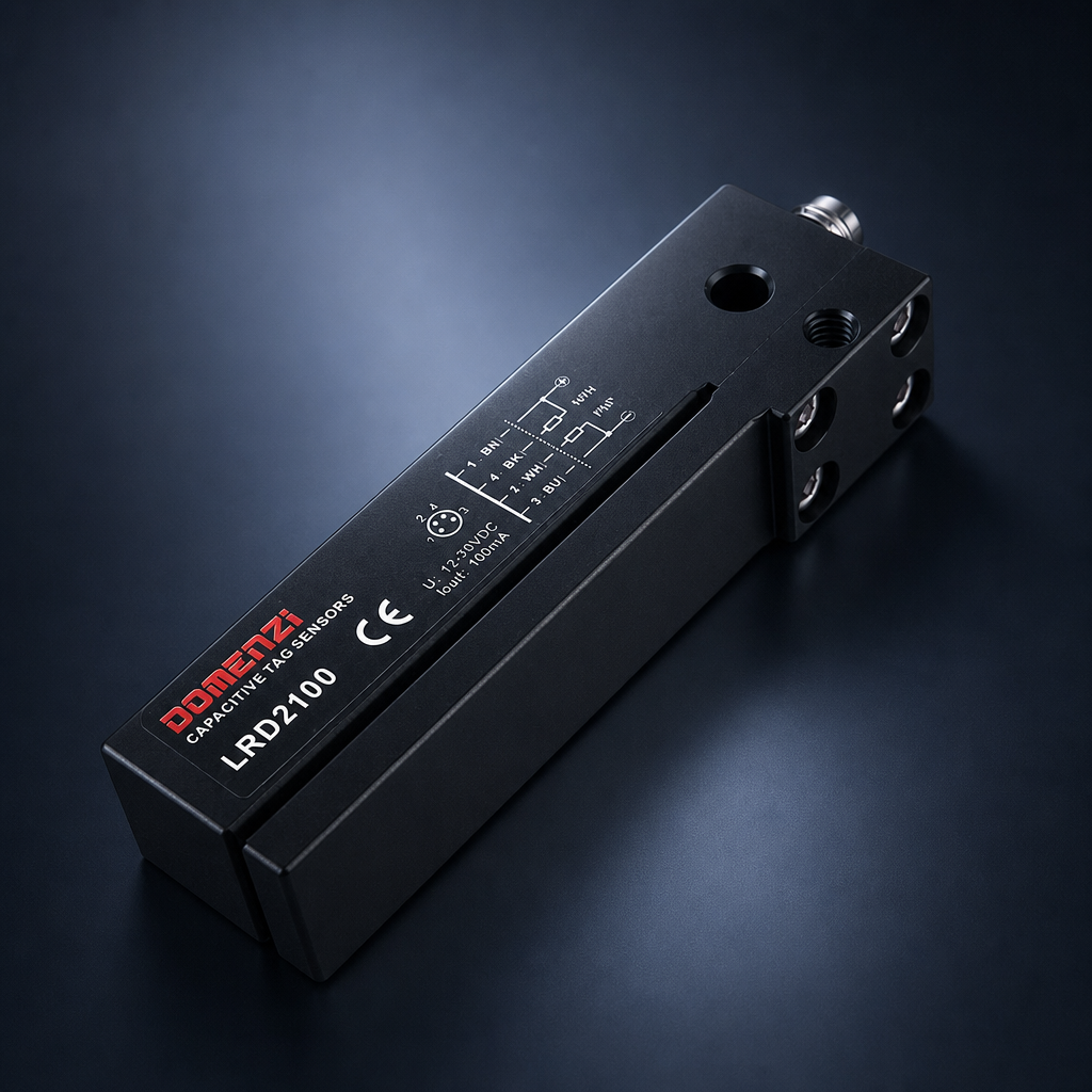 Capacitive label sensor