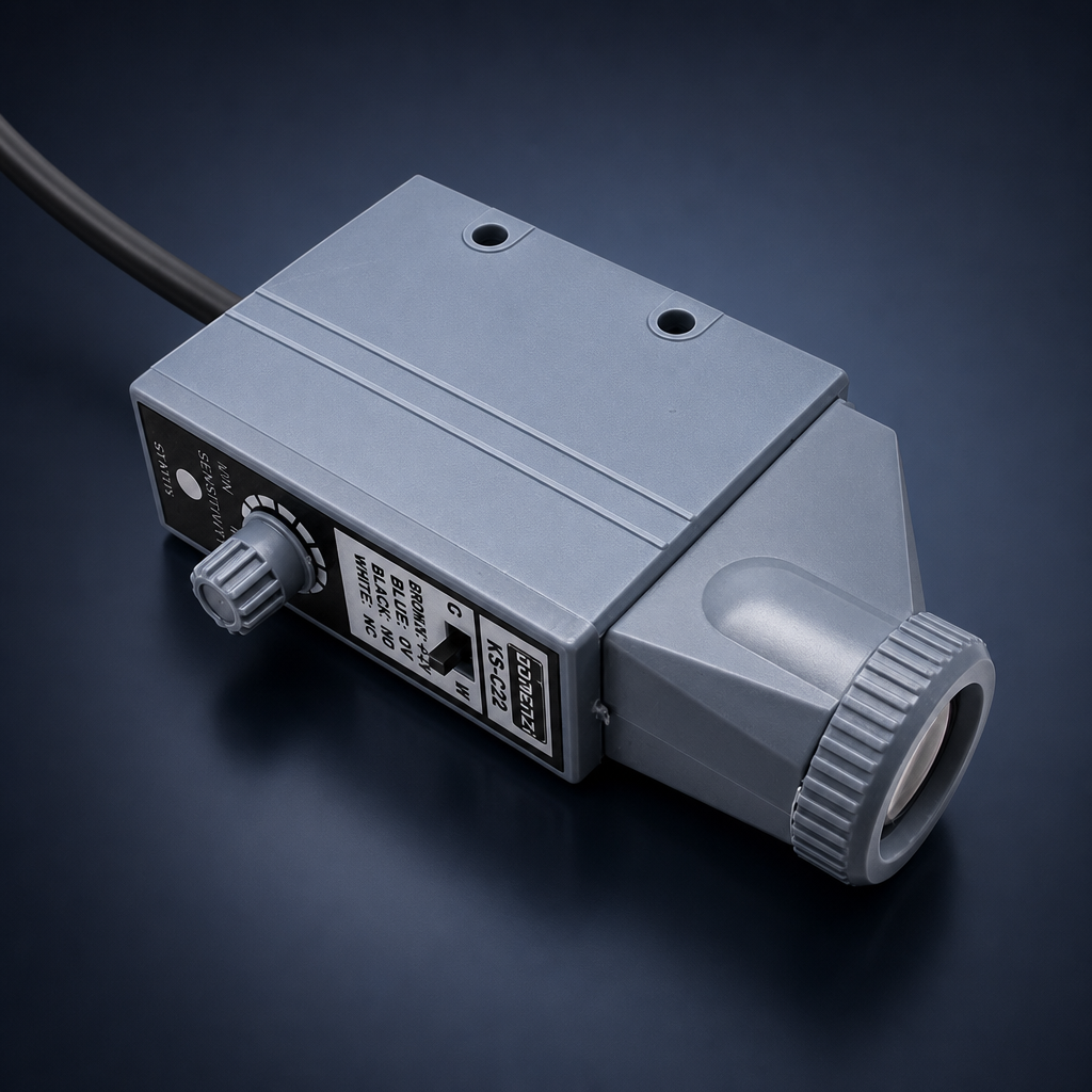 Adjustable photoelectric sensor